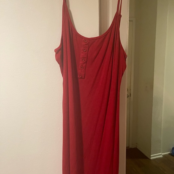 SHEIN Unity Plus Half Button Cami Dress - Picture 8 of 8